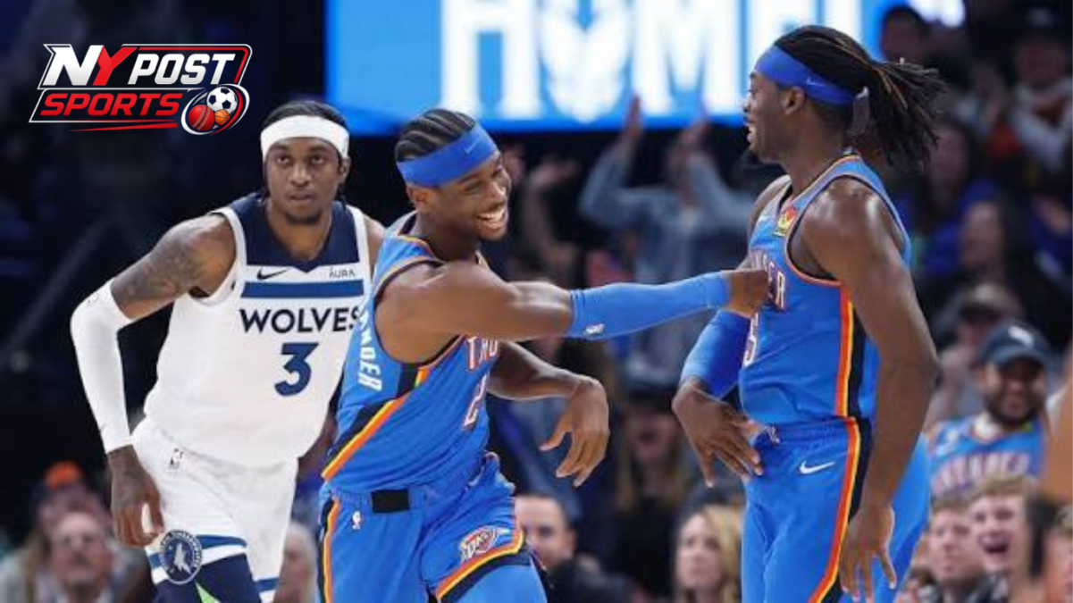 Timberwolves vs Oklahoma City Thunder Match Player Stats