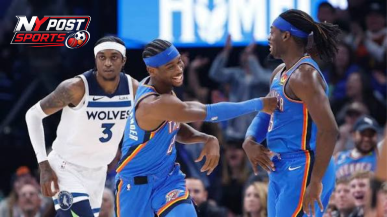 Timberwolves vs Oklahoma City Thunder Match Player Stats