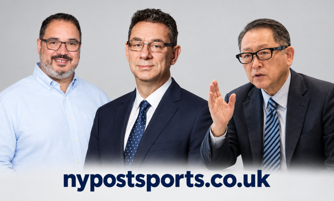 Richard Peery and Akio Toyoda