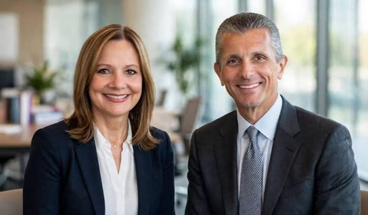 Mary Barra and David Cordani